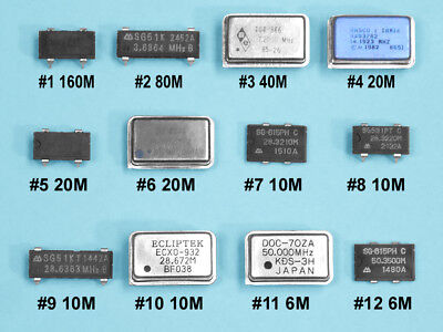(12) pc 6-Band Low Power QRP HAM TRANSMITTER Assortment (from 160 to 6 Meters) Multiple Manufacturers Does Not Apply