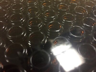 Unbranded 2mL Amber Storage Media Vial 12mm D x 25mm H Screw Thread Top Lot 144 Unbranded Does Not Apply - фотография #5