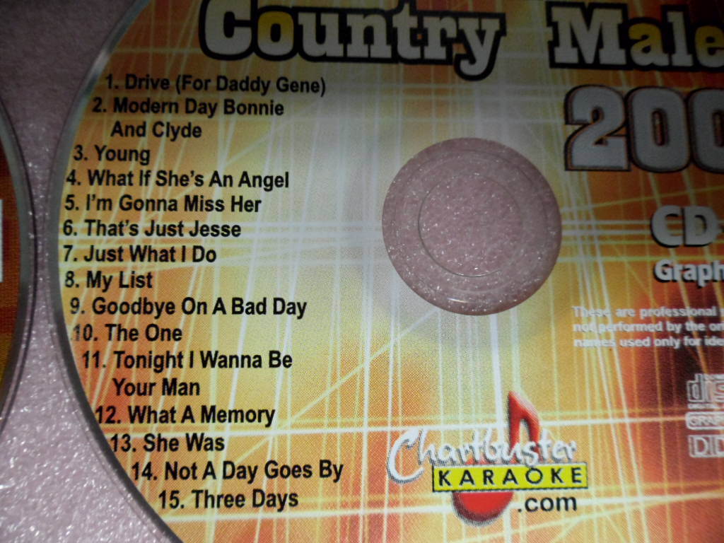 Chartbuster Karaoke -  Country Hits Collection  CD + G   5 Disc Chartbuster - фотография #4