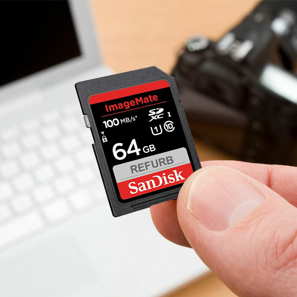 LOT 5x SanDisk 64GB ULTRA ImageMate memory card 64 GB 100 MB/s SDXC UHS-I 5 x SanDisk sdsdunc-064g-an6kn - фотография #3