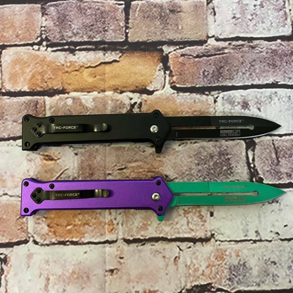 Set of 2 Tac Force Assisted Open ?Why So Serious? Joker Pocket Knives  Tac-Force - фотография #3
