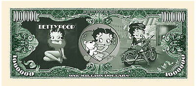 (10) Betty Boop Million Dollar Bills for only $7.50 with Free Shipping Без бренда - фотография #3