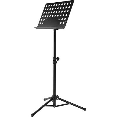 Musician's Gear Perforated Tripod Orchestral Music Stand, Black - 6 Pack Musician's Gear MST40-6PACK - фотография #5