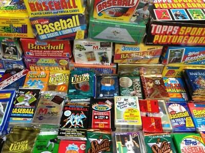 ESTATE LIQUIDATION- LOT OF NEW OLD VINTAGE UNOPENED MLB BASEBALL CARDS IN PACKS Без бренда - фотография #3
