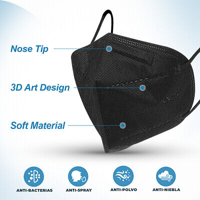 [10 PCS] Disposable KN95 Face Mask 5-Ply 95% Filter Protective Cover PM2.5 FFP2 PM PERFORMOTOR 67551X10PM - фотография #3