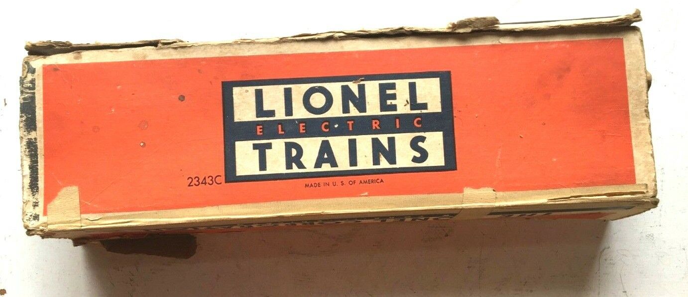 Lionel EMPTY BOX Lot of 6,  2343C, 760, 151 Semaphore, 521 Ore Car, Gilbert AF Lionel - фотография #9