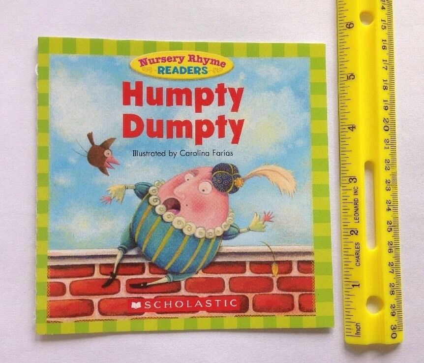 Nursery Rhyme Childrens Books Beginning Readers Lot 12 Scholastic - фотография #2