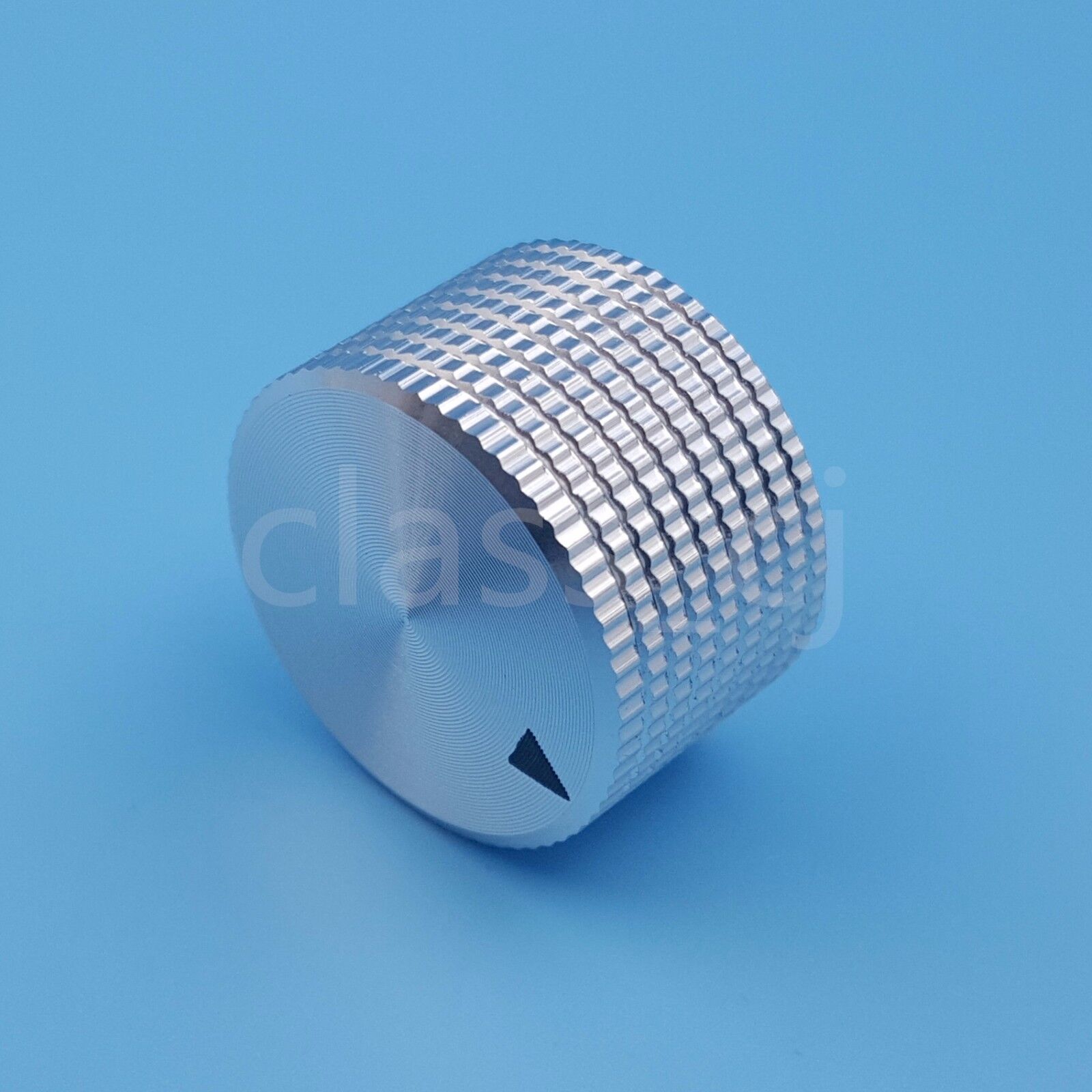 10Pcs 6.4mm 1/4'' Silver Aluminum 25 x 15.5mm Amplifier Audio Volume Rotary Knob Unbranded/Generic Does Not Apply - фотография #5