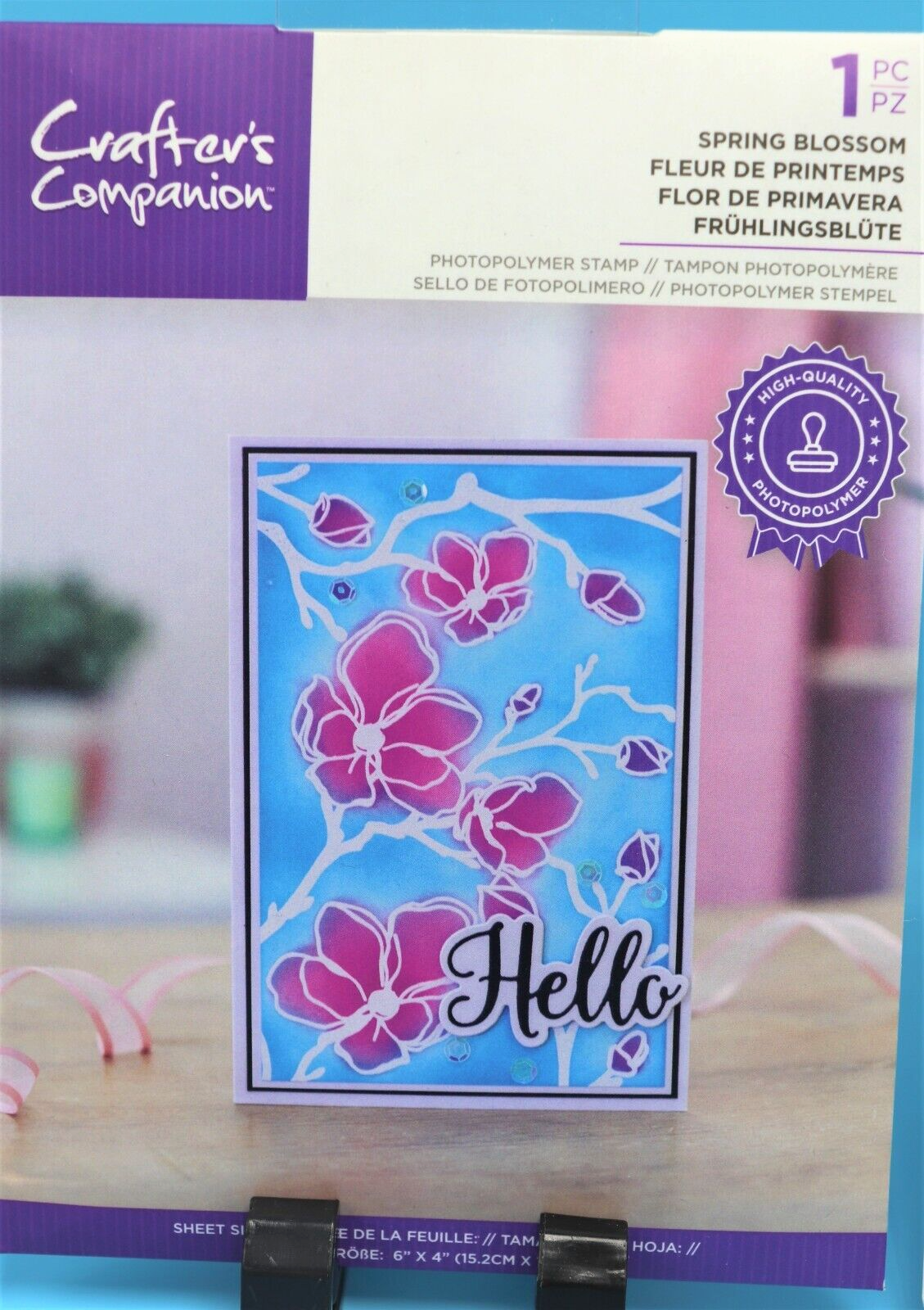 NEW Crafter's Companion Resist Silhouette Photopolymer Stamp Collection Crafter's Companion - фотография #2
