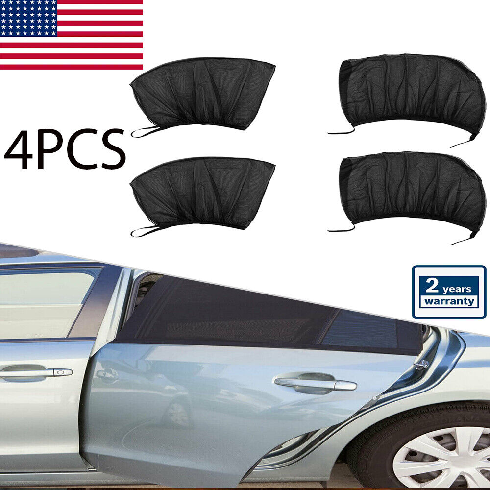 4PCS Auto Sun Shade Window Screen Cover Sunshade Protector For Car in Summer USA Unbranded Does Not Apply