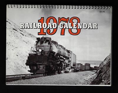 1978 Railroad Calendar by Golden West Books Pacific Railroad Publications - NEW Без бренда