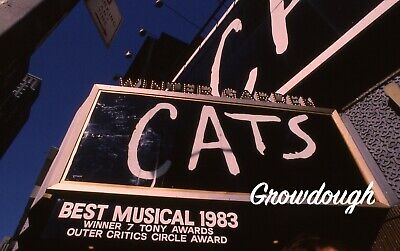 Cats Andrew Lloyd Webber New York City Broadway Winter Garden 4 35mm Slides  Без бренда - фотография #2