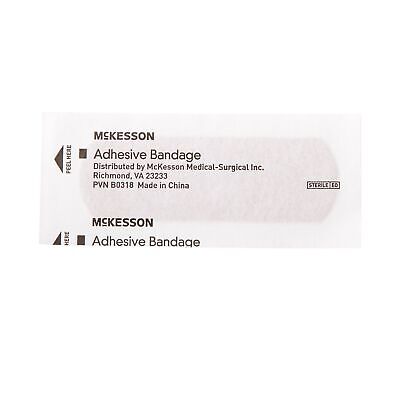 400 McKesson Adhesive Bandages 1" x 3" Flexible Fabric Band Aid Strips 16-4811 McKesson 16-4811 - фотография #7