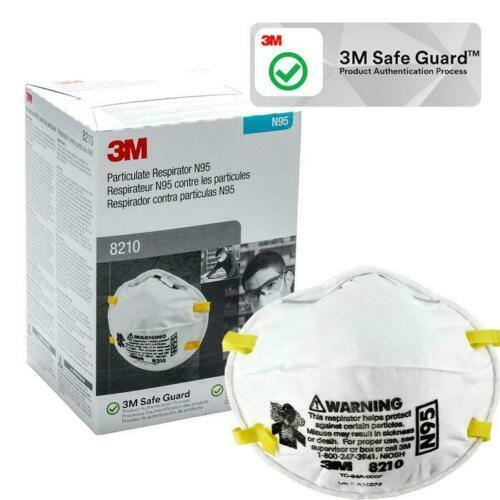 3M 8210 N95 Particulate Respirator NIOSH Approved Face Masks XP 8/26 Valid Codes 3M 8210 / 46457 - фотография #7