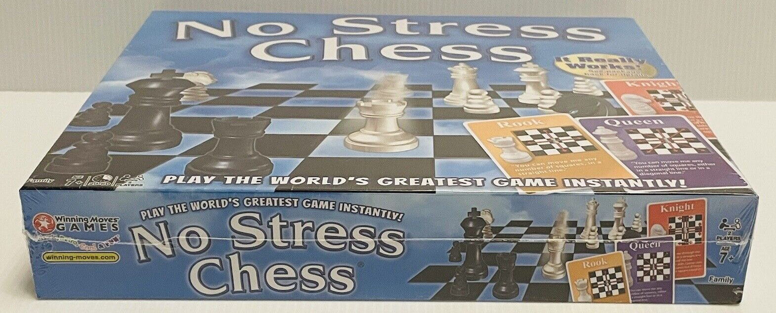 No Stress Chess Board Game - Winning Moves Games (2016) NEW Factory Sealed Winning Moves - фотография #2