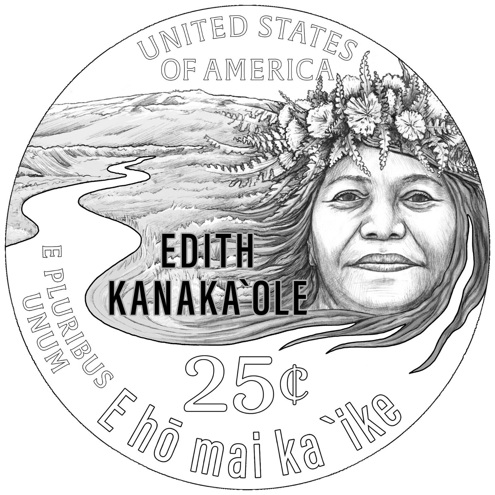 2023 P D Edith Kanakaʻole 3+=$1.93 Women Quarters Hawaii PD Roll 2 BEST Pre-sale Без бренда - фотография #4