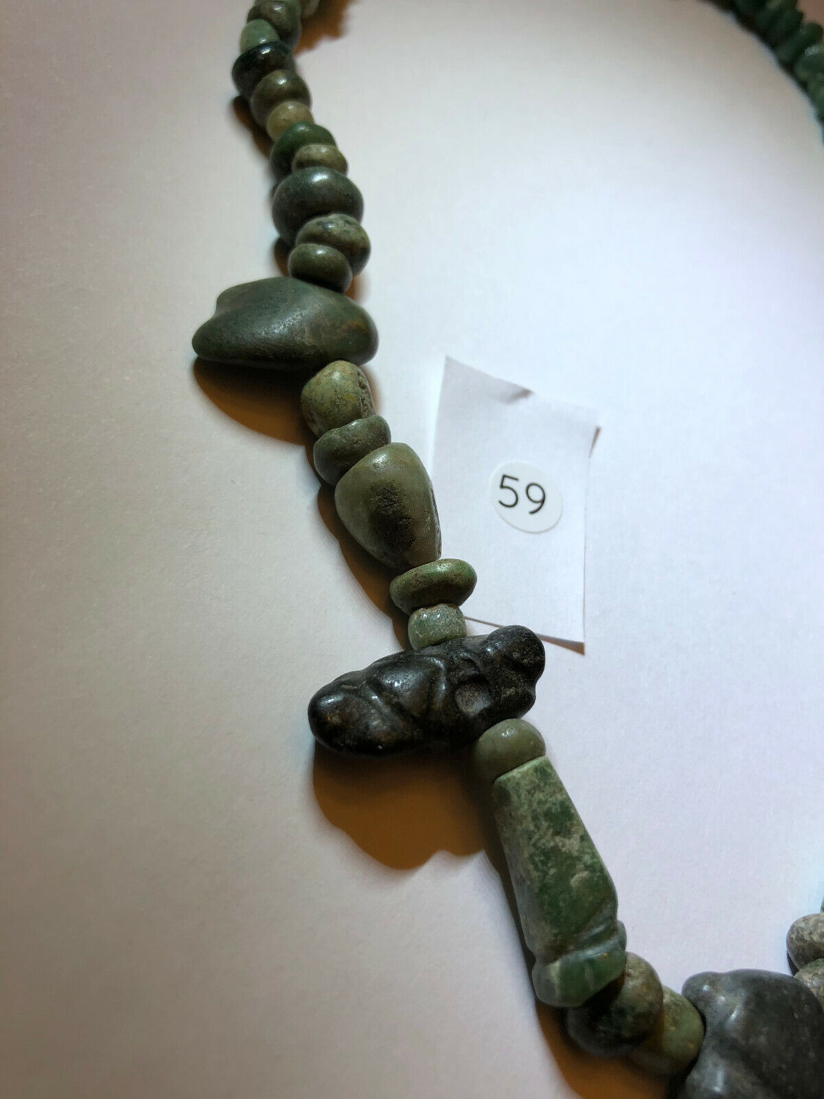 PreColumbian Mayan AUTHENTIC JADE BEADS(78) Piece High Quality Tomb Burial Piece Без бренда - фотография #4