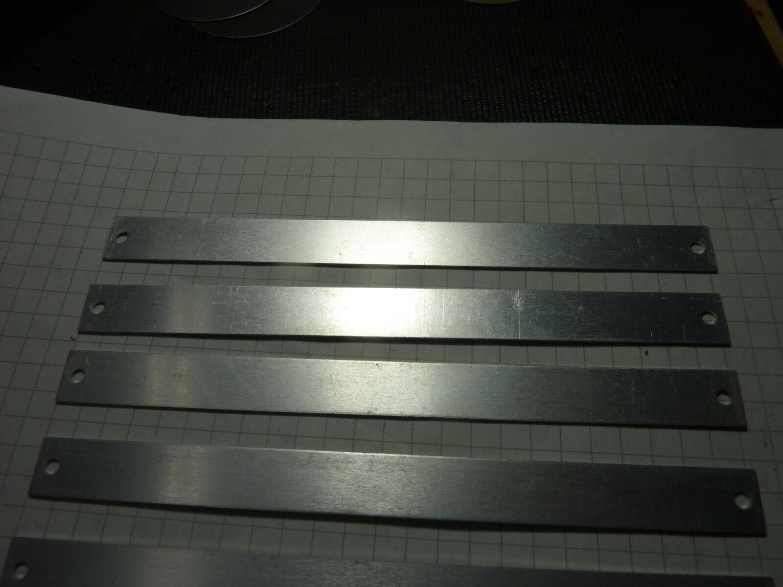 25 pcs 12.6mm x 153mm long 1mm thick  Aluminum Engraving Plate Unbranded Does Not Apply - фотография #4