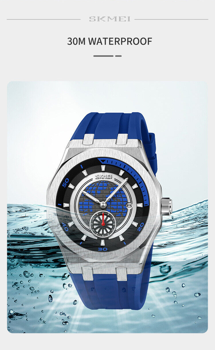 New Men's Watch Luminous Waterproof Mechanical Watch Quartz Sports Watch Unbranded - фотография #6