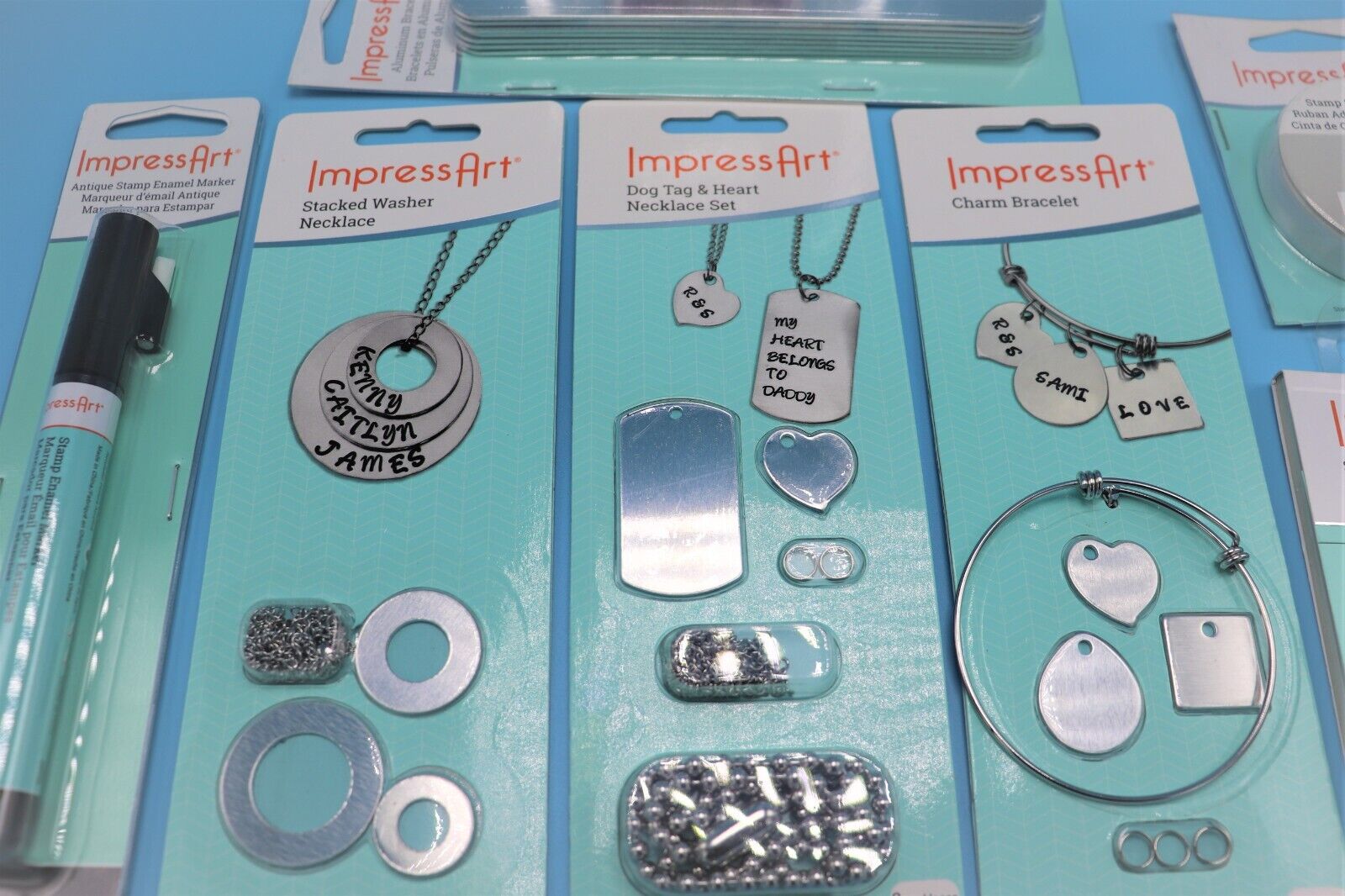 ImpressArt metal Stamping Essential jewelry blanks - bracelet -enamel marker lot ImpressArt Does Not Apply - фотография #4