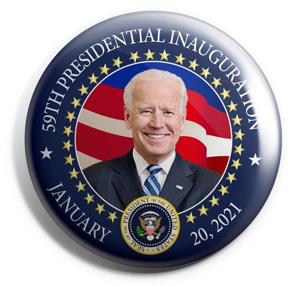 Joe Biden / Kamala Harris Inauguration Buttons set of 6 (INAUG-ALL)	 Без бренда - фотография #3