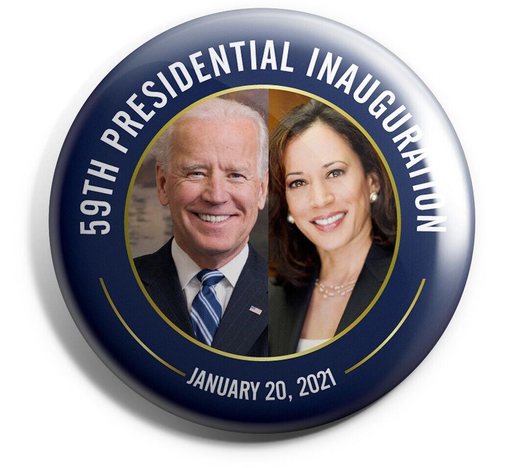 Joe Biden / Kamala Harris Inauguration Buttons set of 6 (INAUG-ALL)	 Без бренда - фотография #7