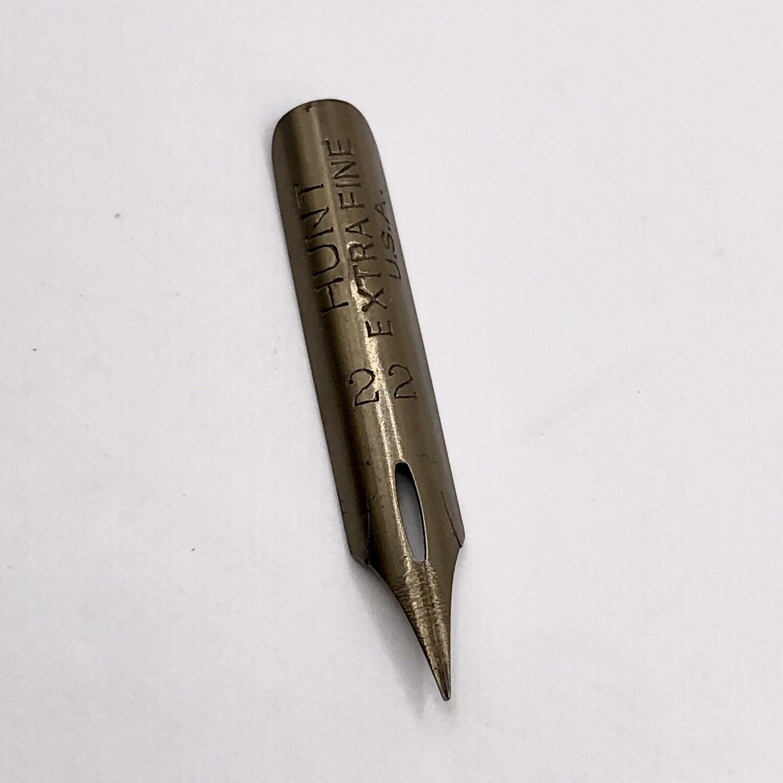 x3 Howard Hunt 22 B Extra Fine Pen Nib Bronze Dip Pen Nib Vintage Calligraphy Howard Hunt 22 - фотография #3