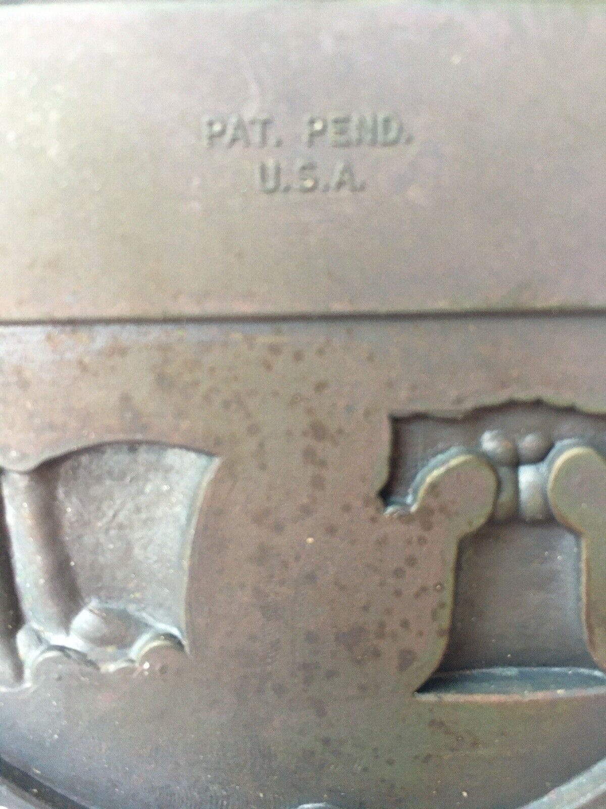 Vintage Pair of Eagle Bicentennial Brass Door Knockers, NIB, Classic America! AMOCO NA - фотография #9