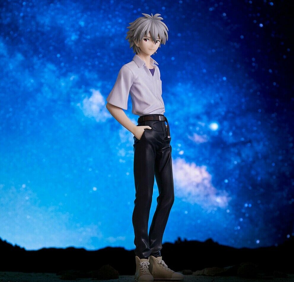 Evangelion Kaworu Nagisa Rei Ayanami Figure Set Ichiban Kuji UNIT 01 Runaway New Bandai Does not apply - фотография #7