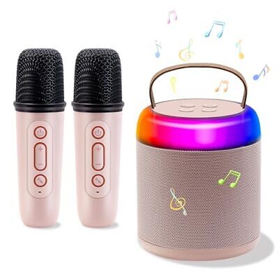 Newest Portable Karaoke Machine for Kids Adults,Portable Bluetooth Speaker Pink Does not apply Does Not Apply - фотография #2
