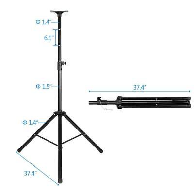 2 Two Pro Audio DJ PA Speaker Stands Tripod Pole Mount Adjustable Height Stand MCH Does Not Apply - фотография #5