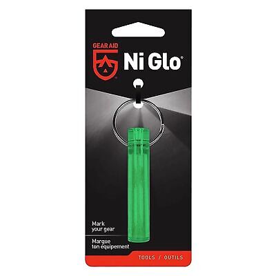 GEAR AID Ni Glo, 2" Glowing Keychain for Camping, Night Fishing, Green (2-Pack) Gear Aid 91501 - фотография #2