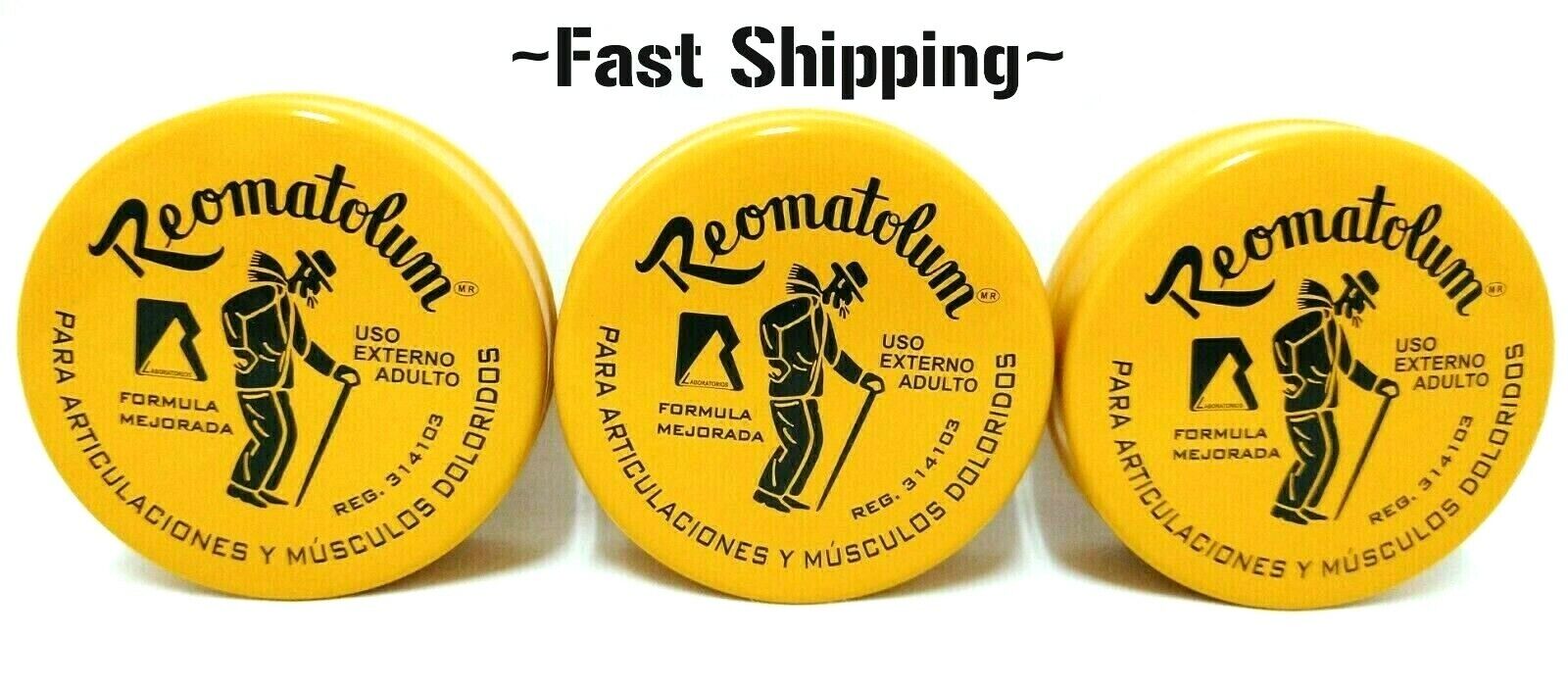 3 REOMATOLUM Pomada Articulaciones, Musculos Doloridos / Ointment Joins Muscles Unbranded 7 503002 045008