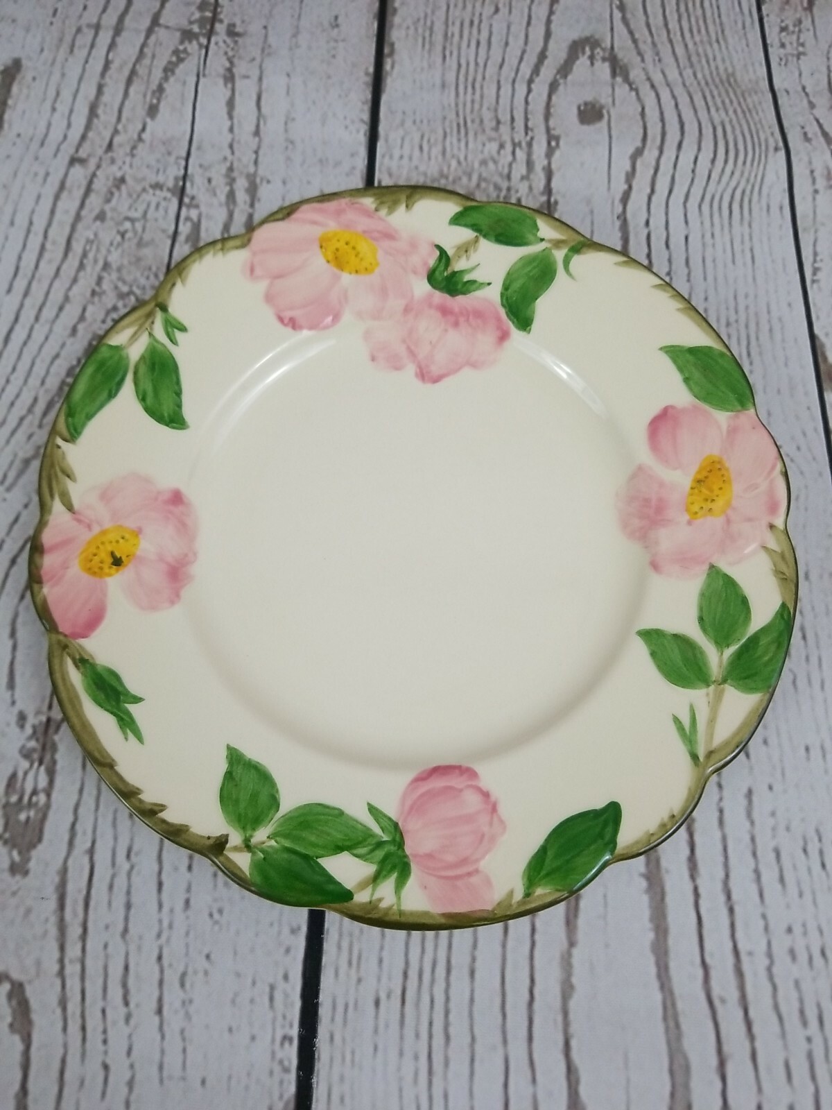 Franciscan Desert Rose Salad Plates Made in CA USA Vintage 1949-1953 5-RARE Franciscan Ceramics Franciscan Desert Rose - фотография #5