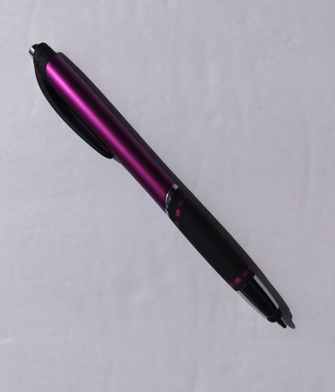 30ct Lot Norwood Lace Retractable Stylus Click Pens: METALLIC PINK / MAGENTA NORWOOD 55831 - фотография #2