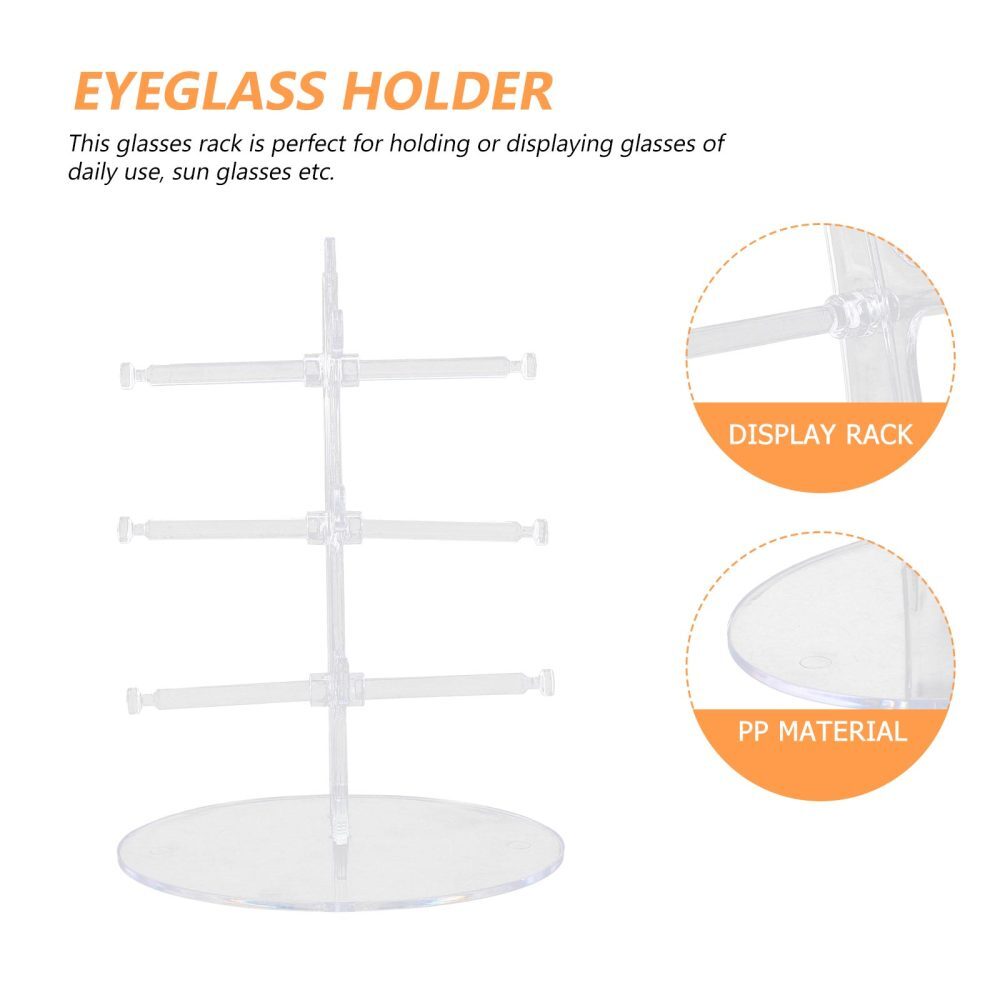  4 Sets of Desktop Sunglasses Organizer Glasses Rack Holder Multi-tier Glasses None C6L132200LO7W4D82 - фотография #3