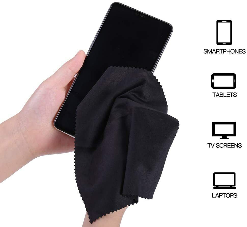 12"X12"  Microfiber Cleaner Cleaning Soft Cloth for Camera Lens Glasses(2 Pack) US-DEAL Does Not Apply - фотография #11