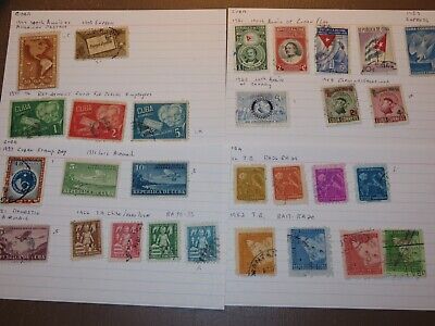 Postage Stamps - Caribbean Nation, 37-piece Stamp Collection Без бренда