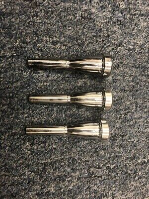 3 Pieces Trumpet Mouthpiece for Bach Standard 3C Rich Tone Nickel Plated  SKY NA