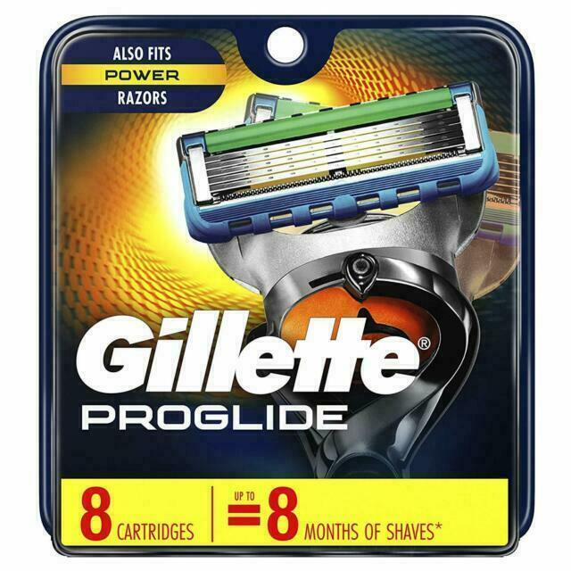 LOT OF 2 Gillette PROGLIDE   8 Cartridges=TOTAL 16 CARTRIDGES ~ 100%ORIGINAL  Gillette 004740030287, 4740030287 - фотография #4