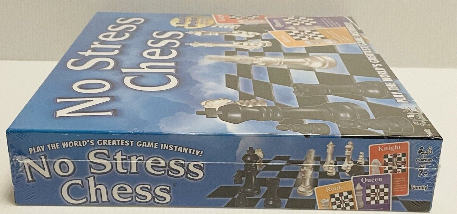 No Stress Chess Board Game - Winning Moves Games (2016) NEW Factory Sealed Winning Moves - фотография #6