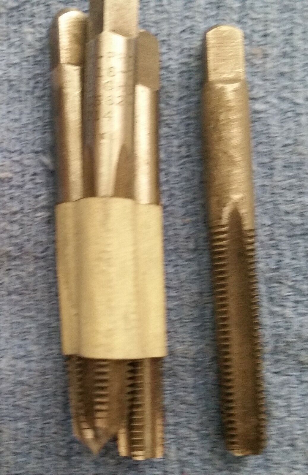 5/16" - 24 HSS Tap (4) Pieces MADE IN USA Several - фотография #3