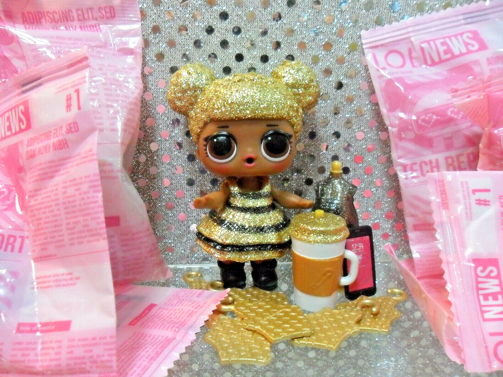 NEW LOL SURPRISE "QUEEN BEE DOLL & ACCESSORIES "SEALED PACKS" FROM BOX BOUTIQUE L.O.L. Surprise! - фотография #8