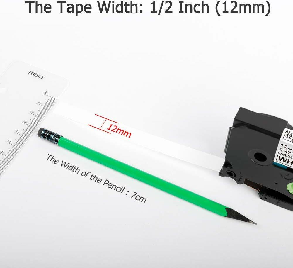 5PK TZ-231 TZe-231 Compatible Tape 1/2'' for Brother P-Touch Label Make PT-1010 Fimax Tze-231 - фотография #4
