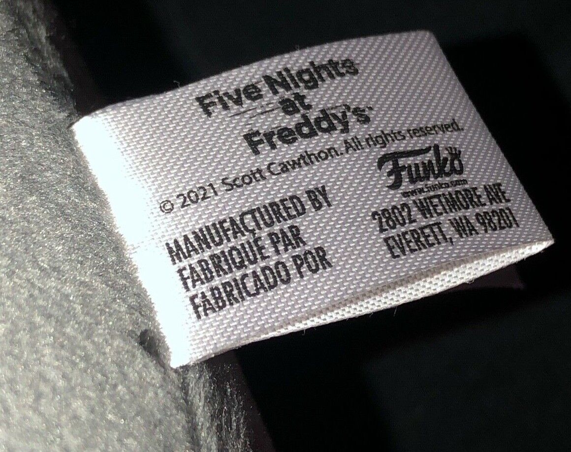 Funko Five Nights at Freddy's FNAF Pizzeria Simulator 16" Lefty & ACTION FIGURE Funko DRMH210805 - фотография #9
