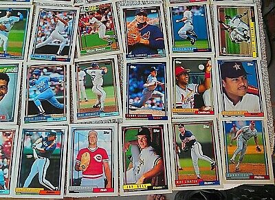 LOT OF 48 TOPPS 1992 BASEBALL TRADING CARDS UN-SEARCHED. Без бренда - фотография #3