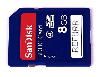 LOT 10x SanDisk SD 8GB SDHC memory card 8 G 8G GB HC, REFURB SanDisk SDSDB008G10PK, SDSDB008GB35 - фотография #9
