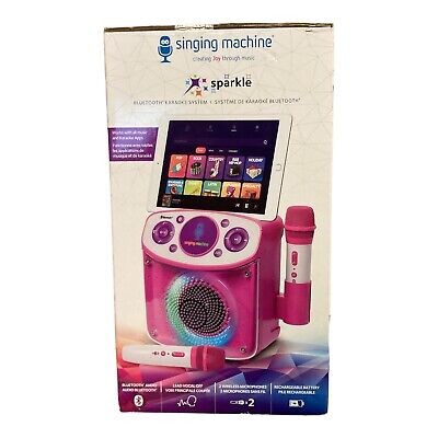 The Singing Machine Mini Sparkle Karaoke Machine, Pink The Singing Machine SML294P - фотография #3