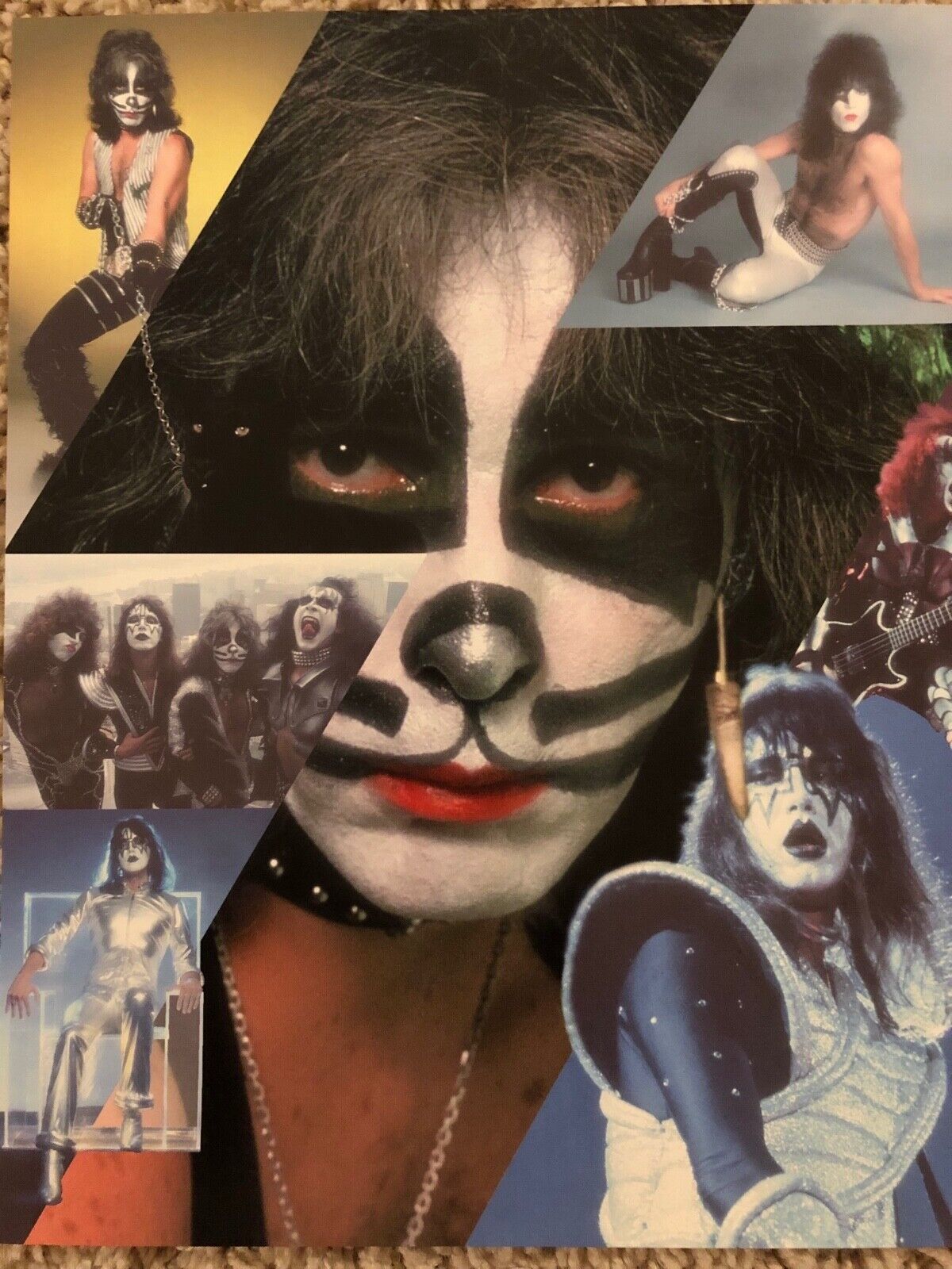 KISS individual photo signed by Gene Simmons and Paul Stanle (4 pictures) JSA Без бренда - фотография #8