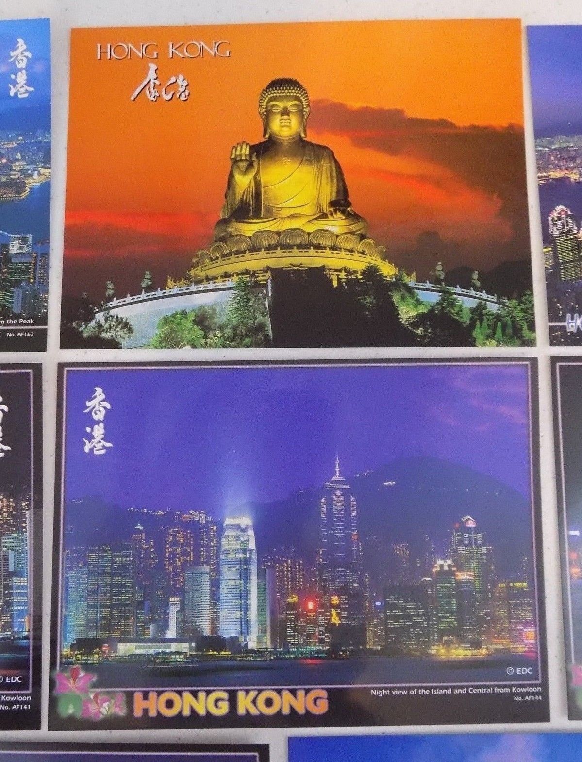 Lot Of 8 - Hong Kong Large Postcards - Unposted - Blank - EDC Без бренда - фотография #3